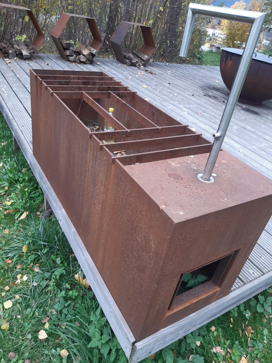 Becken Corten